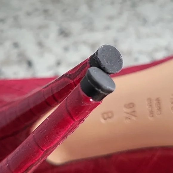 Casadei peeptoe pumps US sz 9.5 - Picture 14 of 15